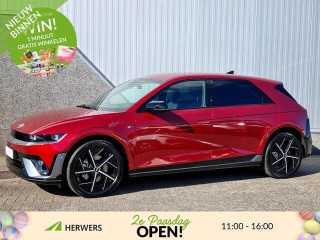 Rood Nieuw 2025 Hyundai Ioniq 5 N Line SUV | € 50.995 (Super prijs) - Afbeelding 1/4