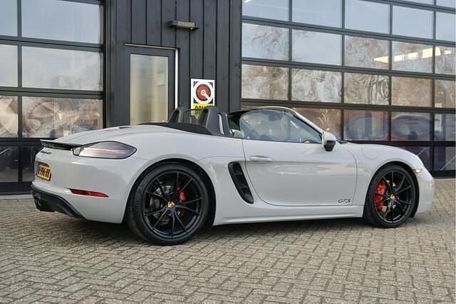 Occasion Porsche 718 Boxster GTS Sport 366 PK (269 kW) 2018 Grijs Cabriolet