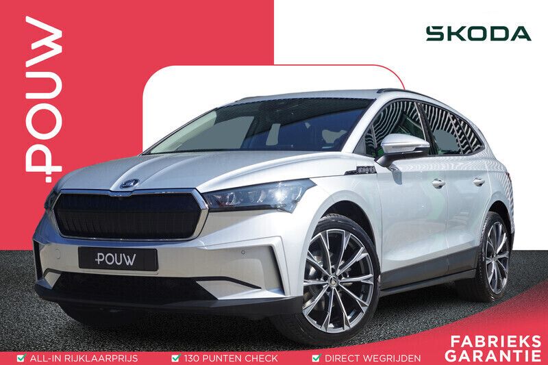 Grijs, metallic lak Gebruikt 2024 Skoda Enyaq iV Selection SUV | € 35.900 (Eerlijke prijs) - Afbeelding 1/4