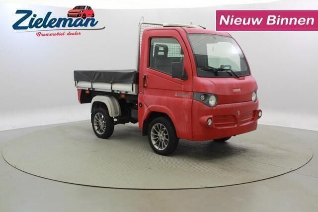 Rood Gebruikt 2015 Aixam D-truck | € 7.845 - Afbeelding 1/4