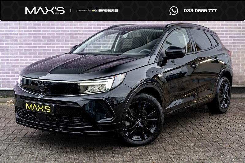 Zwart Occasion 2023 Opel Grandland X GS Line SUV | € 29.894 (Iets duurder) - Afbeelding 1/4