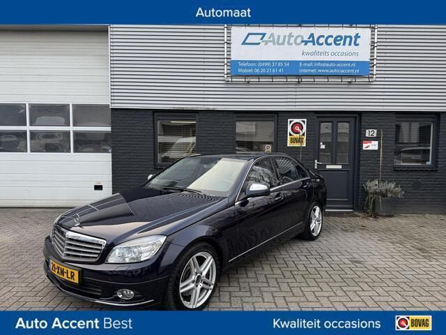 Blauw Gebruikt 2007 Mercedes C350 Elegance Sedan | € 9.333 (Super prijs) - Afbeelding 1/4