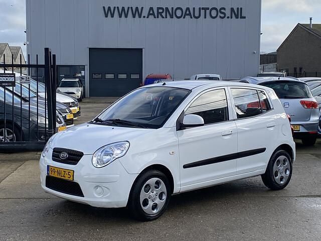 Wit Gebruikt 2010 Kia Picanto Hatchback | € 1.995 (Iets duurder) - Afbeelding 1/4
