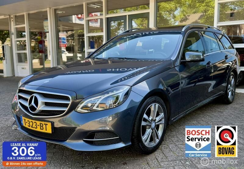 Grijs Gebruikt 2013 Mercedes E250 Avantgarde Stationwagen | € 18.900 (Duur) - Afbeelding 1/4