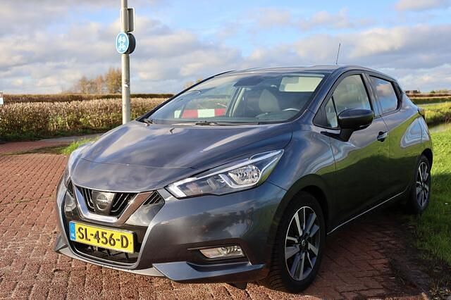 Grijs Gebruikt 2018 Nissan Micra N-Connecta Hatchback | € 10.950 (Eerlijke prijs) - Afbeelding 1/4