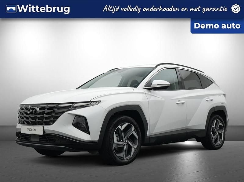 Wit Nieuw 2024 Hyundai Tucson Comfort SUV | € 38.925 (Eerlijke prijs) - Afbeelding 1/3