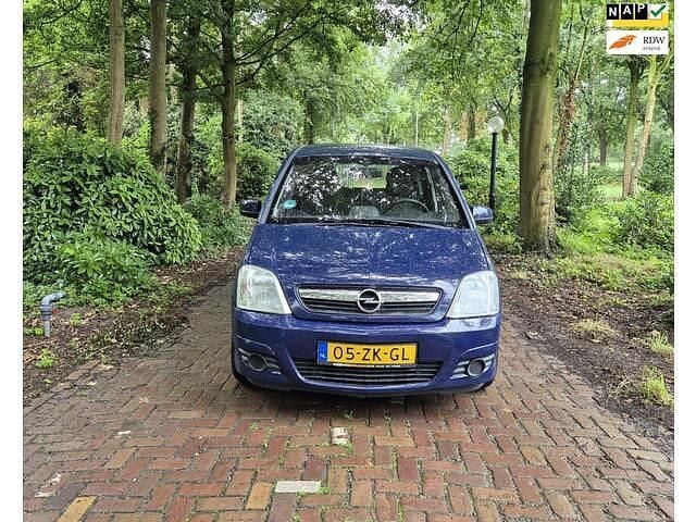 Blauw Gebruikt 2008 Opel Meriva Business MPV | € 3.295 (Duur) - Afbeelding 1/4