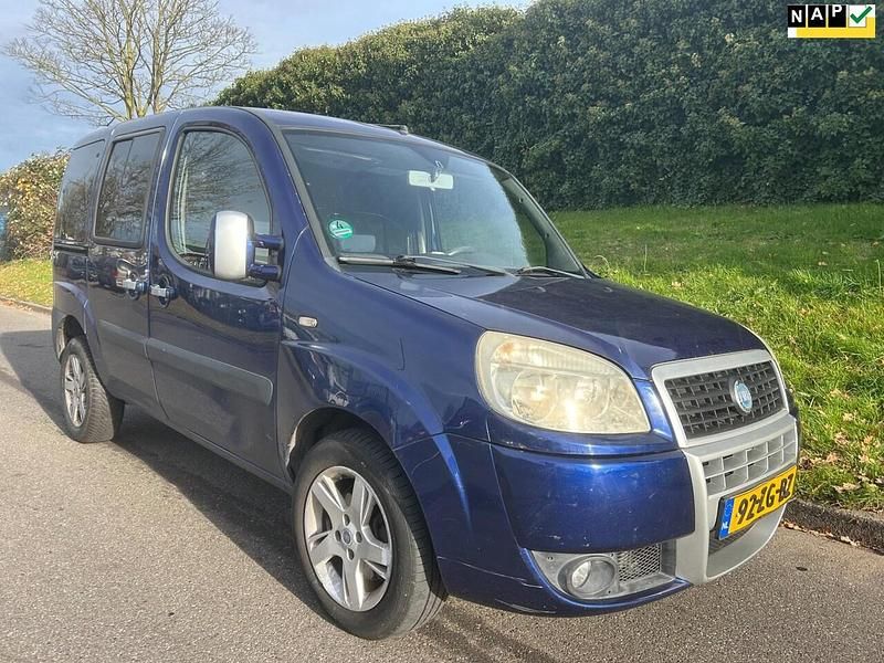 Blauw Gebruikt 2008 Fiat Doblò MPV | € 1.750 (Super prijs) - Afbeelding 1/4