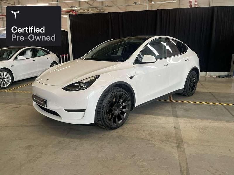 Wit Gebruikt 2022 Tesla Model Y Long Range SUV | € 36.100 (Goede deal) - Afbeelding 1/4