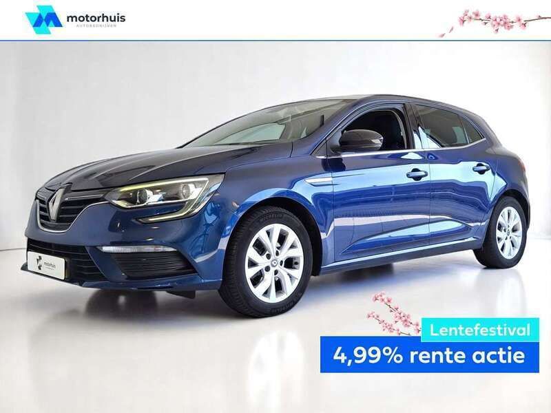 Blauw, metallic lak Gebruikt 2019 Renault Mégane IV LIMITED Hatchback | € 10.945 (Eerlijke prijs) - Afbeelding 1/4