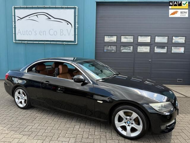 Zwart Gebruikt 2010 BMW 318 Cabriolet Cabriolet | € 6.950 - Afbeelding 1/4