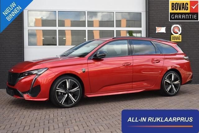 Rood, metallic lak Gebruikt 2024 Peugeot 308 GTi Stationwagen | € 25.950 (Super prijs) - Afbeelding 1/4