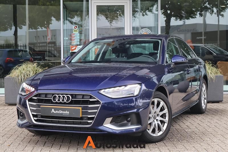 Blauw Gebruikt 2021 Audi A4 Advanced Sedan | € 24.500 (Eerlijke prijs) - Afbeelding 1/4