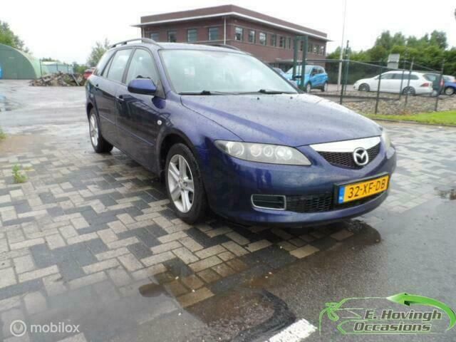 Blauw Gebruikt 2007 Mazda 6 Edition Stationwagen | € 2.750 - Afbeelding 1/4