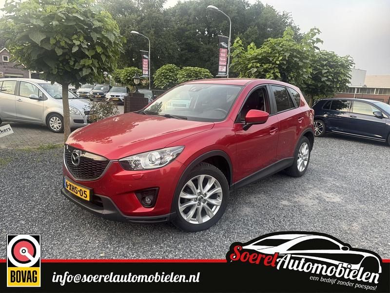 Rood Gebruikt 2014 Mazda CX-5 SUV | € 15.400 (Eerlijke prijs) - Afbeelding 1/4