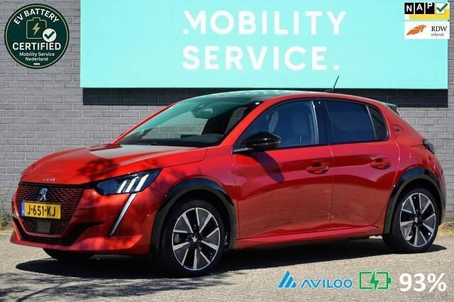 Rood Gebruikt 2020 Peugeot e-208 GTi Hatchback | € 17.664 (Eerlijke prijs) - Afbeelding 1/4