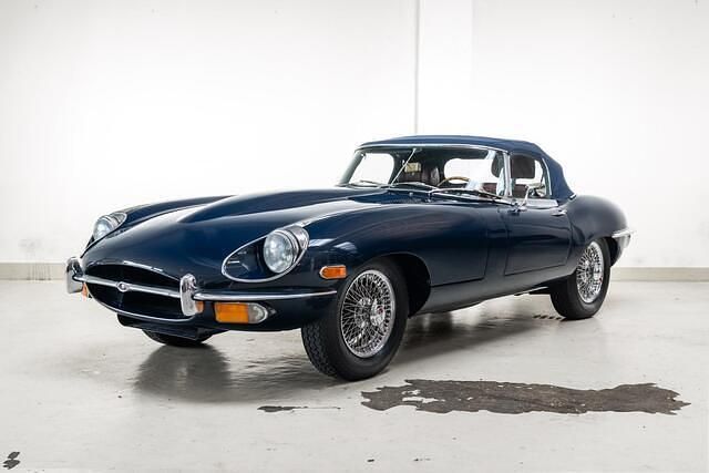 Blauw Gebruikt 1969 Jaguar E-Type | € 109.500 - Afbeelding 1/4
