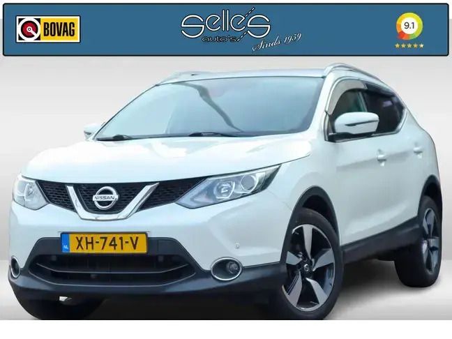 Wit Gebruikt 2015 Nissan Qashqai 360º SUV | € 10.895 (Eerlijke prijs) - Afbeelding 1/3