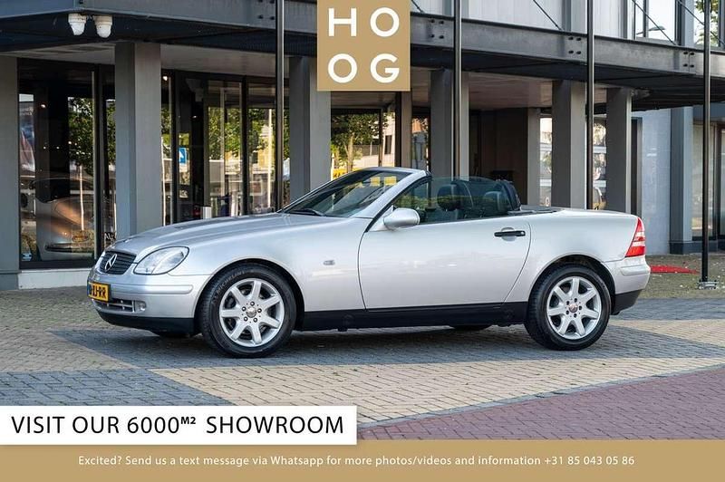 Zilver Gebruikt 1998 Mercedes SLK230 Cabriolet | € 16.950 - Afbeelding 1/4