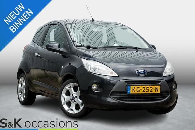 Zwart Gebruikt 2012 Ford Ka Titanium X Hatchback | € 2.250 (Eerlijke prijs) - Afbeelding 1/4