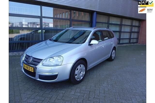 Grijs Gebruikt 2009 VW Golf VI Comfortline Stationwagen | € 1.250 (Super prijs) - Afbeelding 1/4