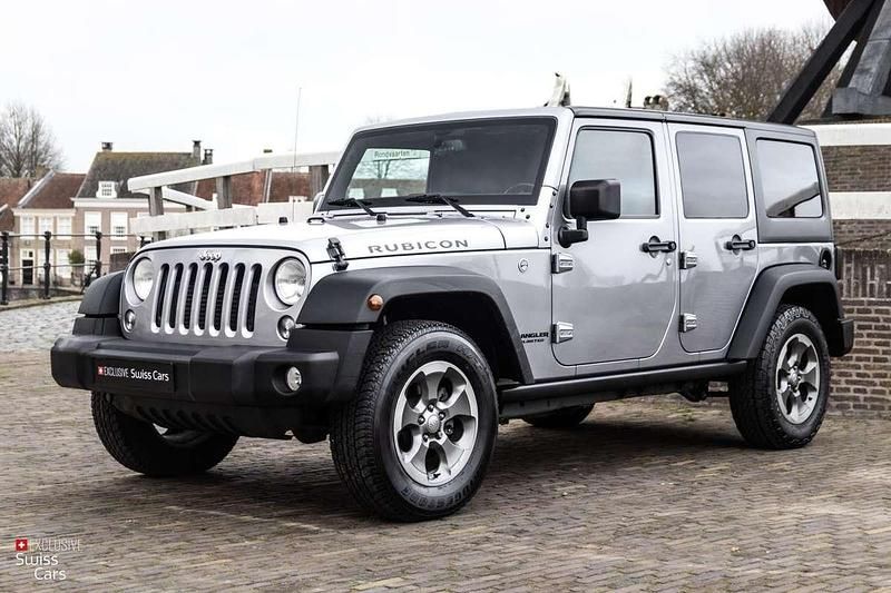 Grijs Gebruikt 2017 Jeep Wrangler Rubicon SUV | € 28.095 - Afbeelding 1/3
