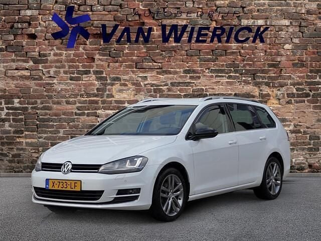 Wit Gebruikt 2013 VW Golf VII Highline Stationwagen | € 8.445 (Goede deal) - Afbeelding 1/4