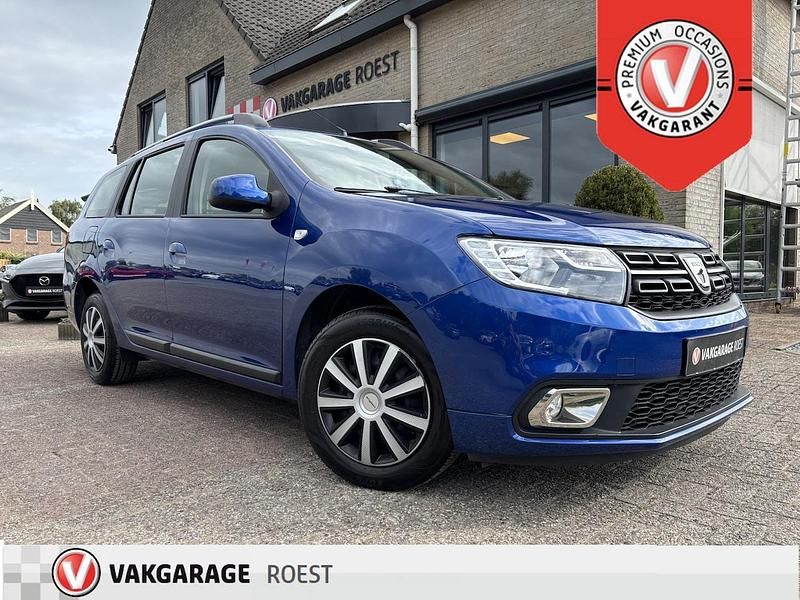 Blauw (metallic) Gebruikt 2020 Dacia Logan MCV Comfort MPV | € 11.250 (Eerlijke prijs) - Afbeelding 1/4