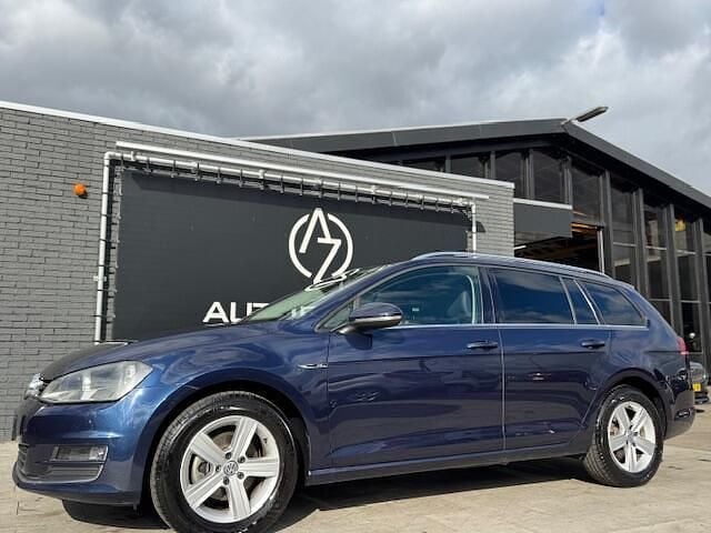 Blauw Gebruikt 2013 VW Golf VII Highline Stationwagen | € 6.250 (Goede deal) - Afbeelding 1/4
