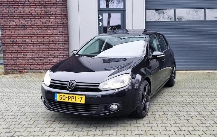 Occasion VW Golf VI Highline 122 PK (89 kW) 2011 Zwart (metallic) Hatchback