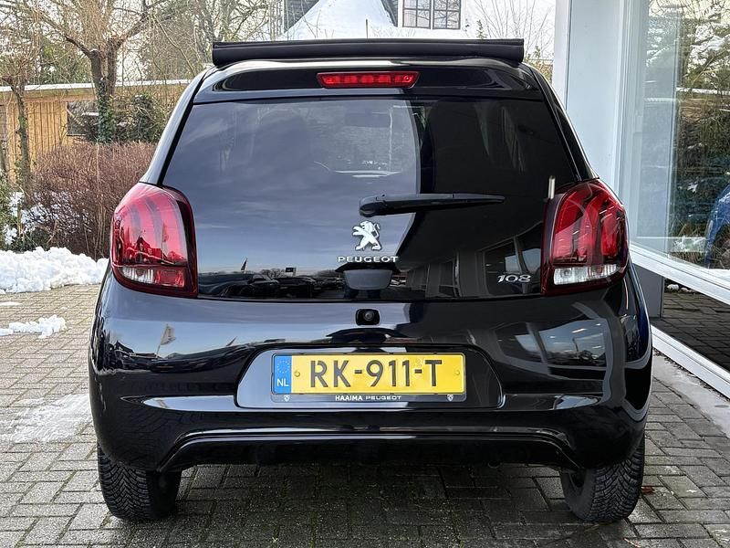 Occasion Peugeot 108 Allure 68 PK (50 kW) 2017 Zwart Hatchback
