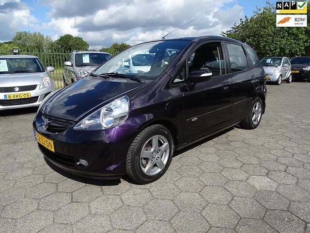 Paars Gebruikt 2008 Honda Jazz LS Hatchback | € 2.650 (Eerlijke prijs) - Afbeelding 1/4