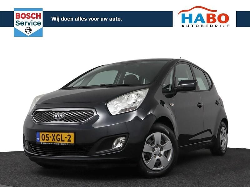 Zwart Gebruikt 2012 Kia Venga Plus Hatchback | € 6.950 (Iets duurder) - Afbeelding 1/4
