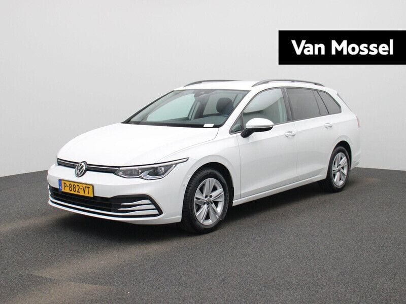 Wit Gebruikt 2021 VW Golf VIII Business Stationwagen | € 24.400 (Eerlijke prijs) - Afbeelding 1/4