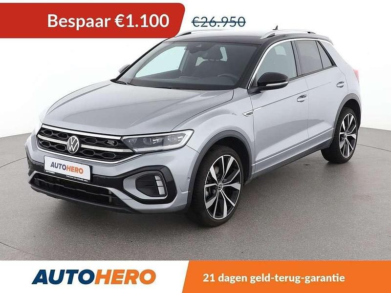 Grijs Gebruikt 2023 VW T-Roc R-line SUV | € 26.049 (Eerlijke prijs) - Afbeelding 1/3