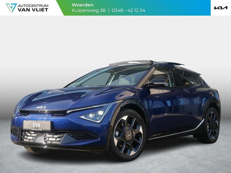 Blauw Nieuw 2026 Kia EV6 Advance SUV | € 53.990 (Eerlijke prijs) - Afbeelding 1/4