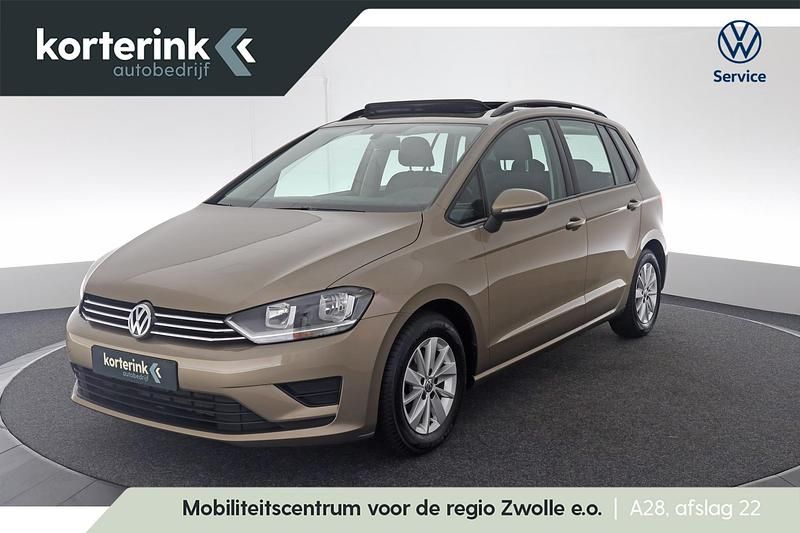 Beige Occasion 2014 VW Golf Sportsvan Comfortline MPV | € 12.950 (Eerlijke prijs) - Afbeelding 1/4