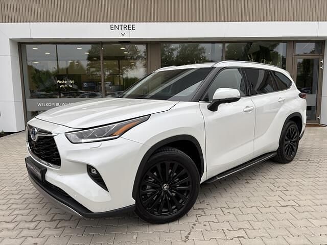 Wit Gebruikt 2024 Toyota Highlander Premium SUV | € 69.950 - Afbeelding 1/4