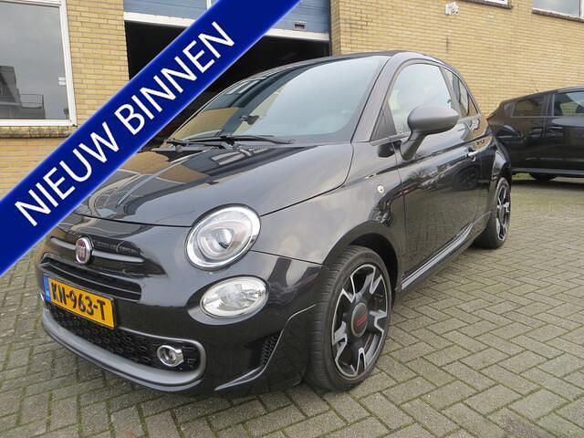 Zwart Gebruikt 2016 Fiat 500C Sport Cabriolet | € 8.799 (Eerlijke prijs) - Afbeelding 1/4