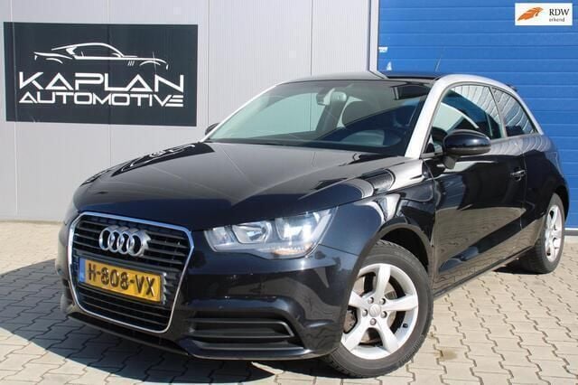 Zwart Gebruikt 2012 Audi A1 Proline Hatchback | € 6.940 (Super prijs) - Afbeelding 1/4