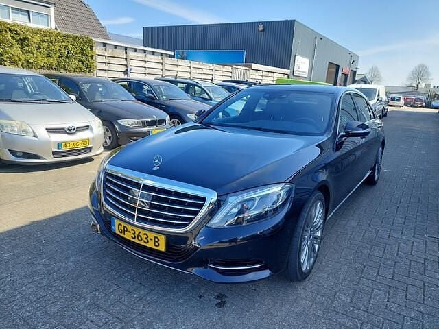 Zwart Gebruikt 2015 Mercedes S350 Sedan | € 25.950 (Super prijs) - Afbeelding 1/4