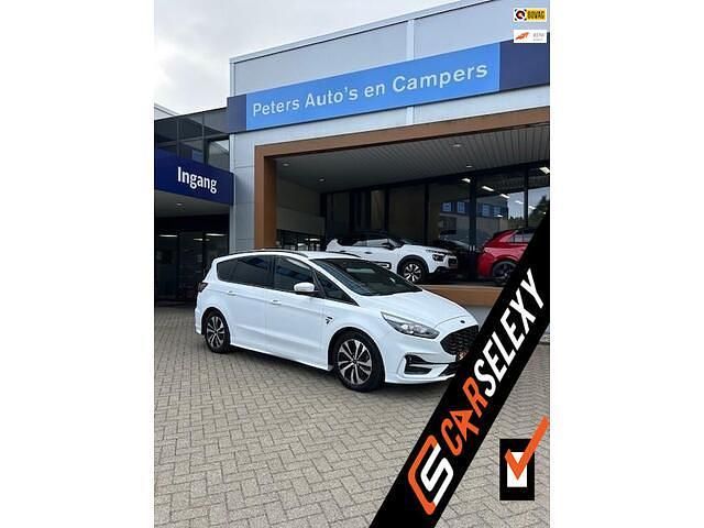 Wit Gebruikt 2023 Ford S-MAX ST-Line MPV | € 39.990 (Iets duurder) - Afbeelding 1/4