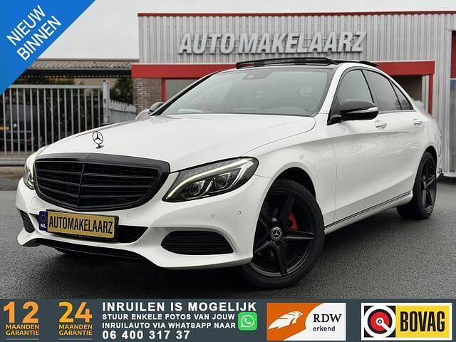 Wit Occasion 2014 Mercedes C180 Prestige Sedan | € 23.740 (Duur) - Afbeelding 1/4