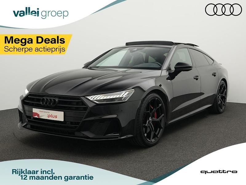Zwart Gebruikt 2020 Audi A7 Sportback Competition Hatchback | € 54.900 (Eerlijke prijs) - Afbeelding 1/4