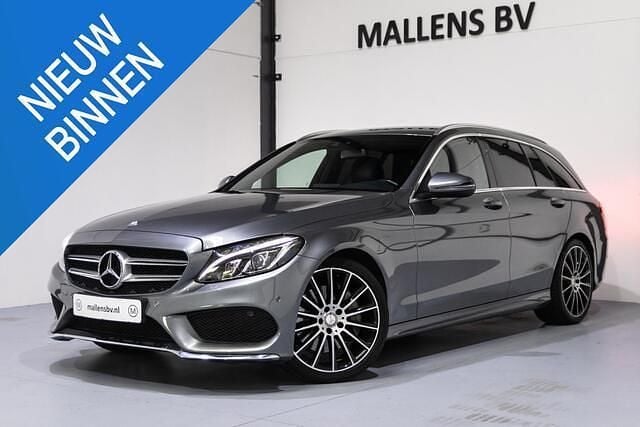 Zwart Gebruikt 2016 Mercedes C250 AMG Stationwagen | € 17.950 (Super prijs) - Afbeelding 1/4