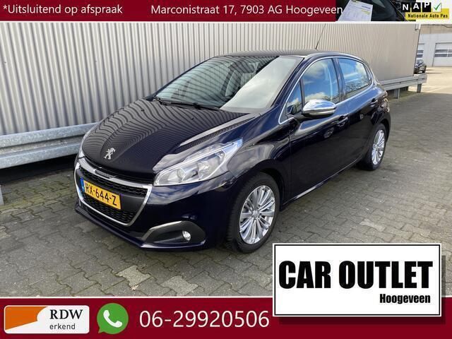 Blauw, metallic lak Gebruikt 2018 Peugeot 208 Hatchback | € 6.450 (Goede deal) - Afbeelding 1/4