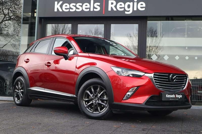 Rood (metallic) Gebruikt 2018 Mazda CX-3 SUV | € 18.950 (Eerlijke prijs) - Afbeelding 1/4