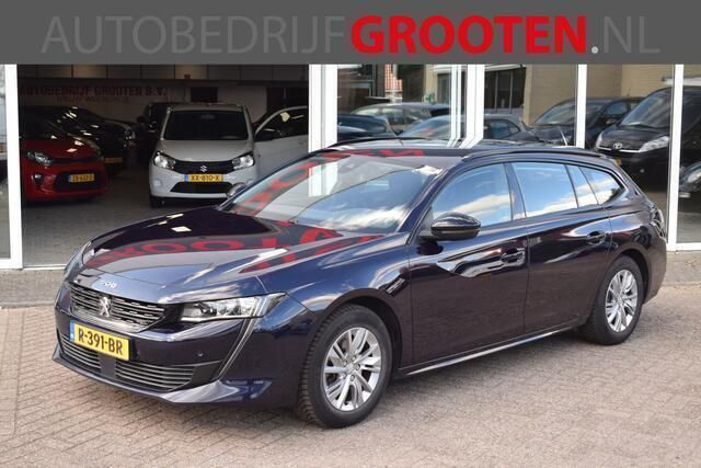 Blauw Gebruikt 2022 Peugeot 508 Business-Line Stationwagen | € 18.988 (Super prijs) - Afbeelding 1/4