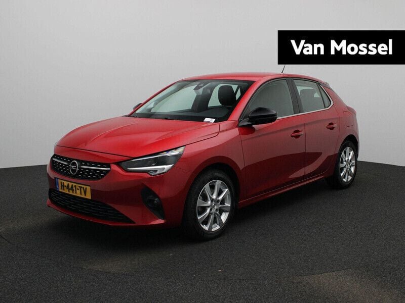 Rood Gebruikt 2020 Opel Corsa Elegance Hatchback | € 13.900 (Eerlijke prijs) - Afbeelding 1/4