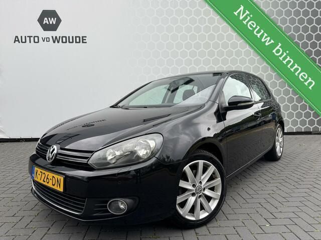 Zwart Gebruikt 2009 VW Golf VI Highline Hatchback | € 5.950 (Eerlijke prijs) - Afbeelding 1/4